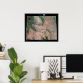 宇宙衛星ポスターからのワイオミング ポスター (ホームオフィス)