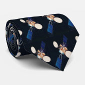 宇宙衛星 ネクタイ (ロール)