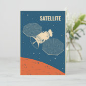 宇宙衛星 招待状 (スタンド正面)
