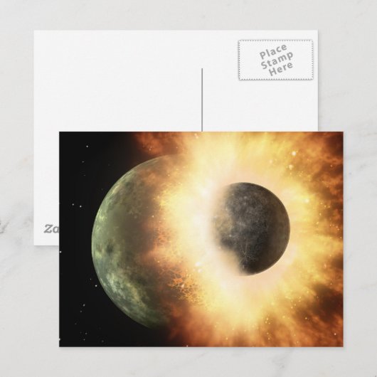 宇宙衝突 ポストカード (正面/裏面)