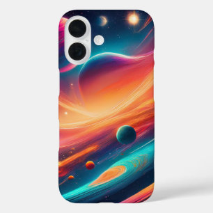 宇宙表示 iPhone 16ケース