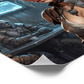 宇宙装甲を持つカウボーイ・ガール ポスター (角)