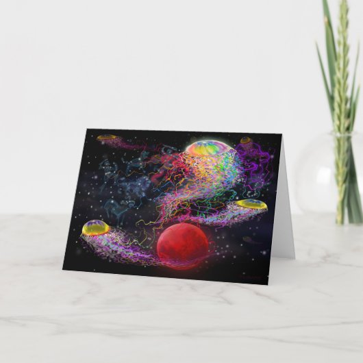 宇宙触手票 カード (正面)