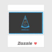 宇宙訓練と準備命令のフラグ シール (シート)