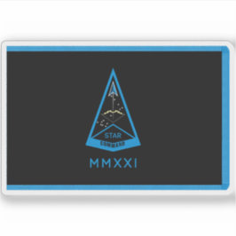 宇宙訓練と準備命令のフラグ シール