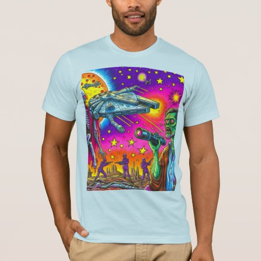 『宇宙記完全に死んでいな紀』 Tシャツ (正面)