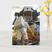 宇宙記念カード カード (黄色い花)