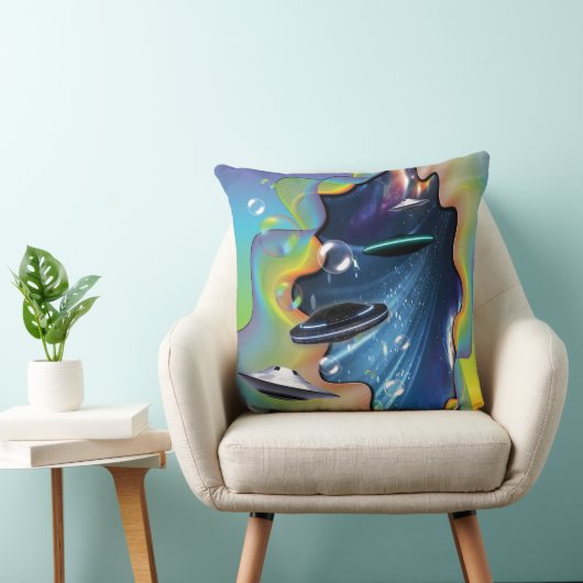 宇宙訪問者 クッション (椅子)