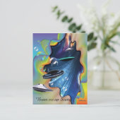 宇宙訪問者 ポストカード (スタンド正面)