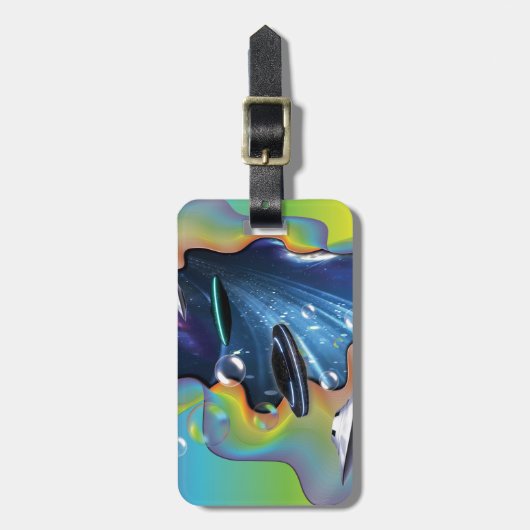 宇宙訪問者 ラゲッジタグ (正面縦)