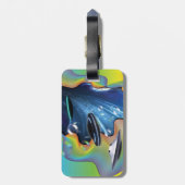 宇宙訪問者 ラゲッジタグ (裏面縦)