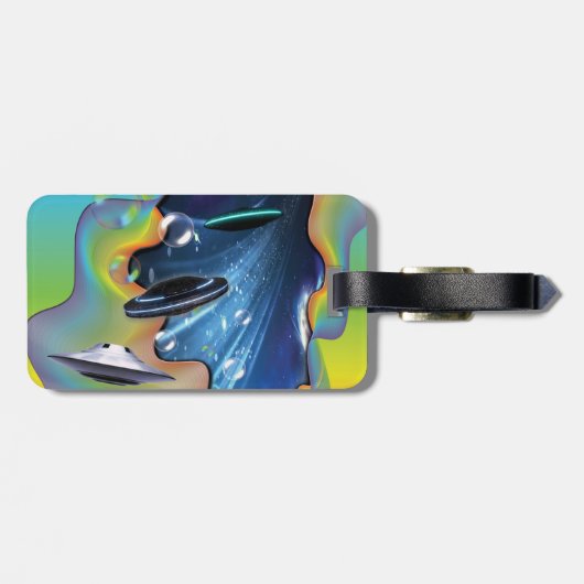 宇宙訪問者 ラゲッジタグ (裏面横)