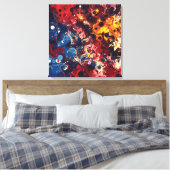 宇宙誌 キャンバスプリント (インサイチュ (寝室))