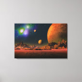 宇宙認識度 キャンバスプリント (正面)