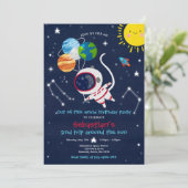 宇宙誕生パーティー 招待状 (スタンド正面)