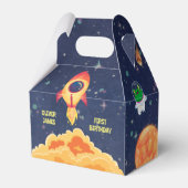 宇宙誕生日ギフトボックス、宇宙誕生日のお願いボックス フェイバーボックス (裏面サイド)