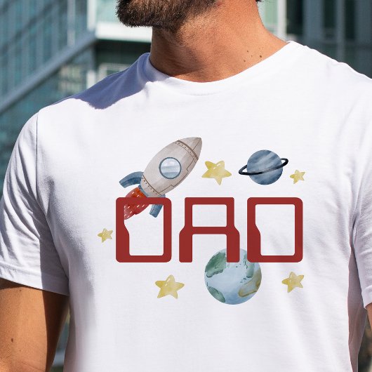 宇宙誕生日パーティファーストのまわりにトリップザサンパパ Tシャツ