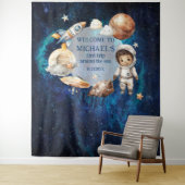 宇宙誕生日パーティファーストのまわりにトリップザサンボーイ タペストリー (インサイチュ)