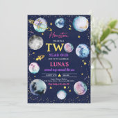 宇宙誕生日パーティーセカンドトリッのまわりにプザサン 招待状 (スタンド正面)