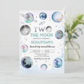 宇宙誕生日パーティー2ザ・ムーンボーイ2nd誕生日 招待状 (スタンド正面)