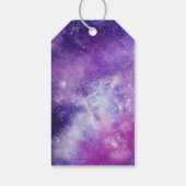 宇宙誕生日メッセージカード |宇宙パーティー ギフトタグ (裏面)