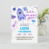 宇宙誕生日会を爆破 招待状 (スタンド正面)