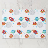 宇宙誕生日会ランチョンマット ペーパーパッド (正面)