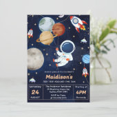 宇宙誕生日会第3回のまわりに日 招待状 (スタンド正面)