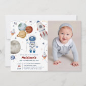 宇宙誕生日会第3回のまわりに日 招待状 (正面)