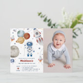 宇宙誕生日会第3回のまわりに日 招待状 (スタンド正面)