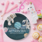 宇宙誕生日会紙プレート ペーパープレート (パーティー)