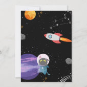 宇宙誕生日会1日 招待状 (裏面)