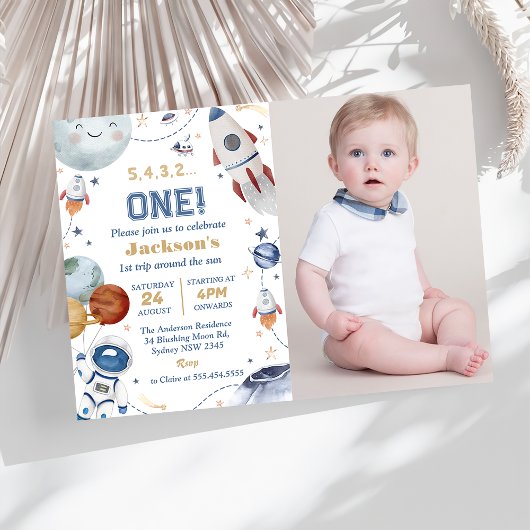 宇宙誕生日会1stのまわりにTrip The Sun 招待状