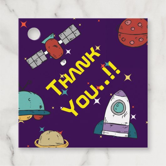 宇宙誕生日会 フェイバータグ (正面)