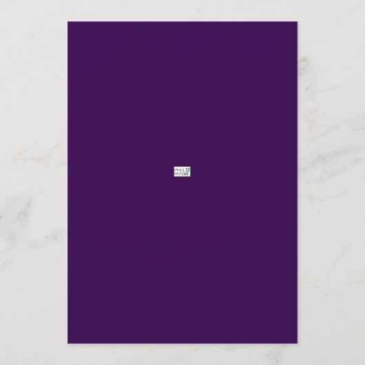 宇宙誕生日会 メニュー (裏面)