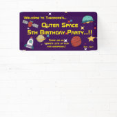 宇宙誕生日会 横断幕 (インサイチュ)
