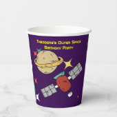 宇宙誕生日会 紙コップ (裏面)