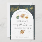 宇宙誕生日招待状 | Fifth Trip誕生日 招待状 (正面)