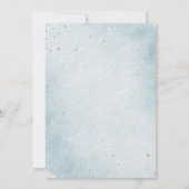 宇宙誕生日招待状 | First Trip誕生日 招待状 (裏面)