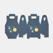 宇宙誕生日特典箱ロケット宇宙飛行士 フェイバーボックス (折り畳みなし)