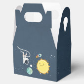宇宙誕生日特典箱ロケット宇宙飛行士 フェイバーボックス (オープン)
