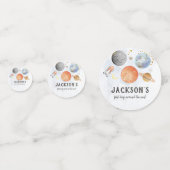 宇宙誕生日紙吹雪 コンフェッティ (裏面)