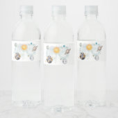 宇宙誕生日銀河系太陽月星惑星 ペットボトルラベル (ボトル)