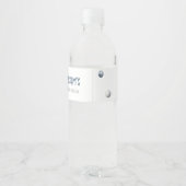 宇宙誕生日銀河系太陽月星惑星 ペットボトルラベル (裏面)