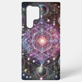 「宇宙調和の聖幾何学パノラマ」 SAMSUNG GALAXY S22 ULTRAケース