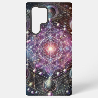 「宇宙調和の聖幾何学パノラマ」 SAMSUNG GALAXY S22 ULTRAケース