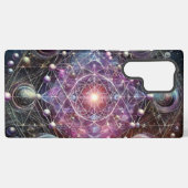 「宇宙調和の聖幾何学パノラマ」 SAMSUNG GALAXYケース (裏面横)