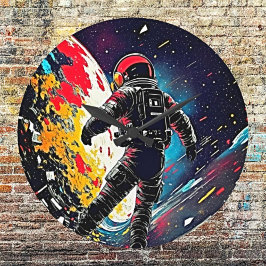 宇宙調和失った:宇宙 ラージ壁時計