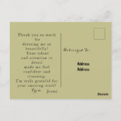 宇宙論者 ポストカード (裏面)