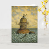 宇宙論間抜けカード カード (黄色い花)